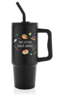Luxusní personalizovaná termoska - Školní pomůcky